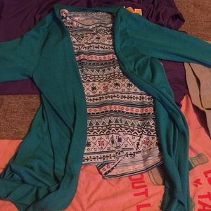 tank top with cover up sweater